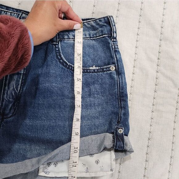 Pilcro and the letterpress denim shorts - Picture 4 of 6